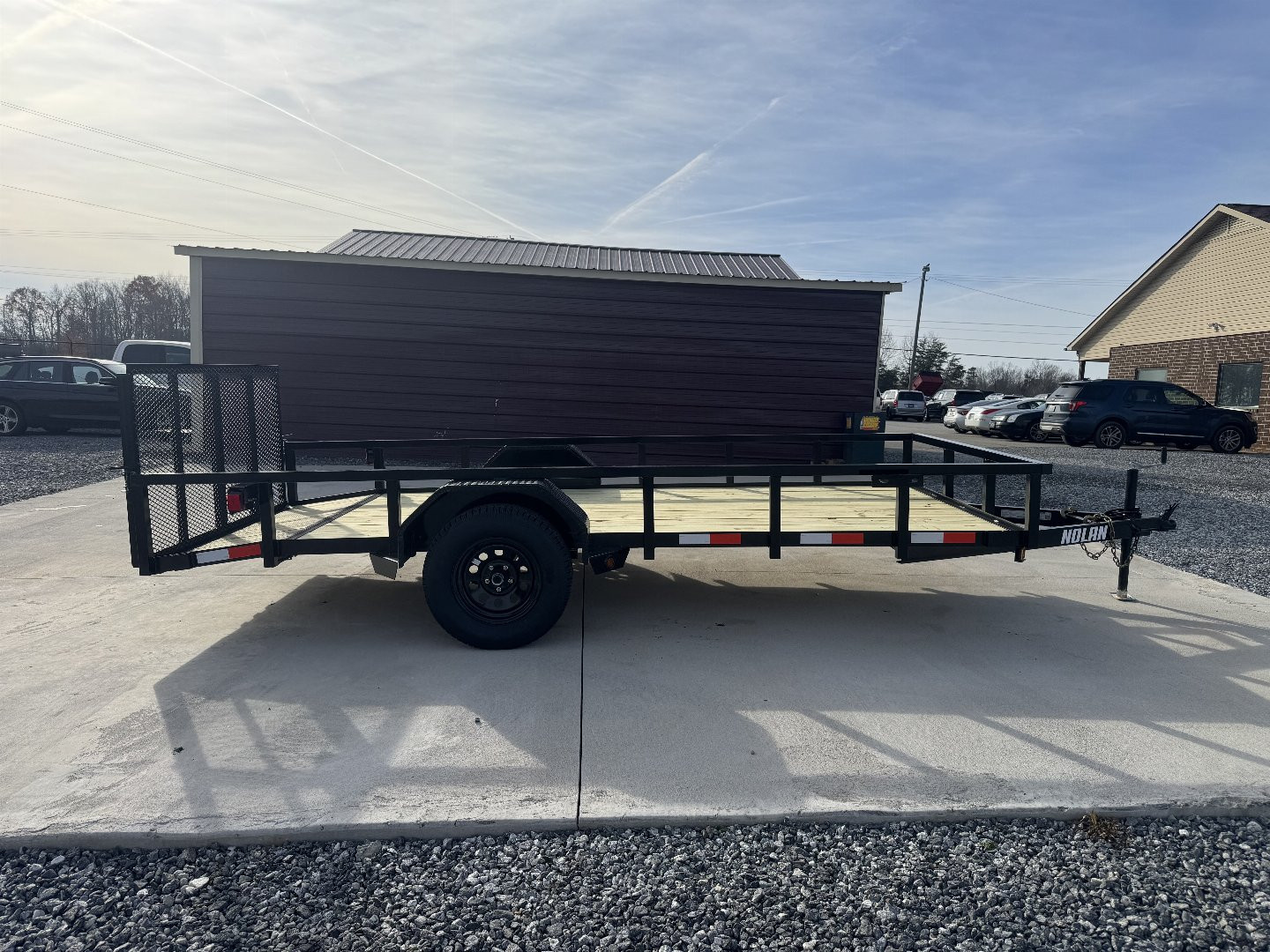 New 2025 Nolan 6X14 Landscape Utility Trailer 3K