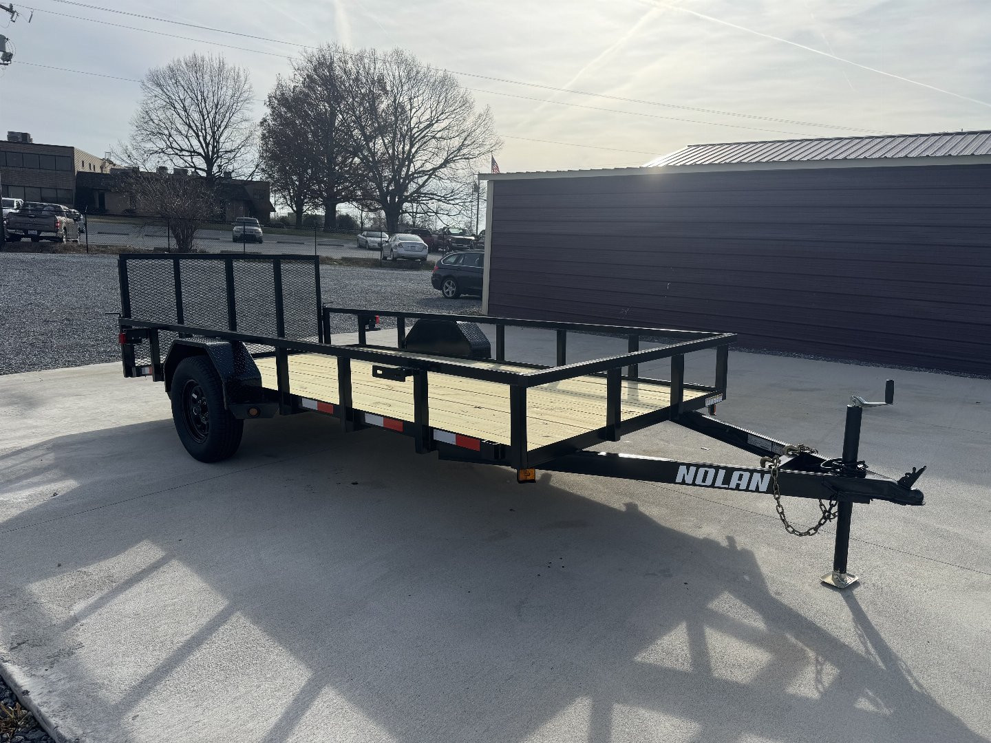 New 2025 Nolan 6X14 Landscape Utility Trailer 3K