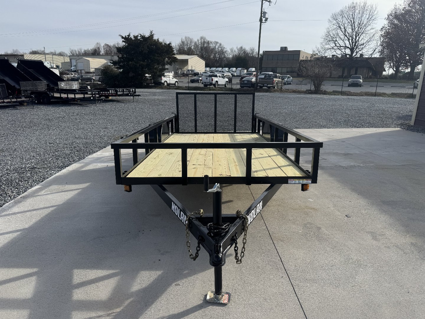 New 2025 Nolan 6X14 Landscape Utility Trailer 3K