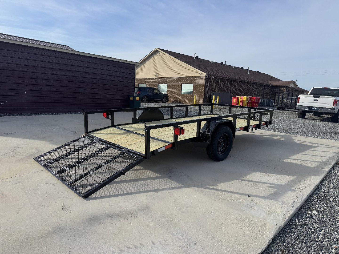 New 2025 Nolan 6X14 Landscape Utility Trailer 3K
