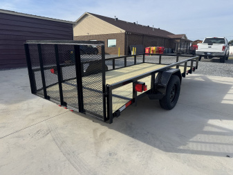 New 2025 Nolan 6X14 Landscape Utility Trailer 3K