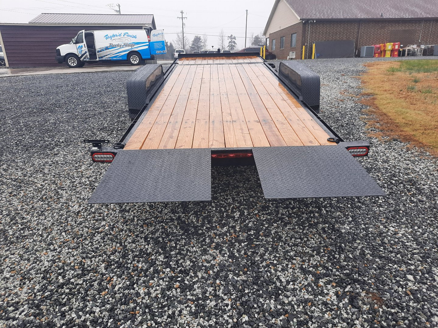 New 2025 NEXHAUL 7X22 Tilt Deck 15K Equipment Trailer