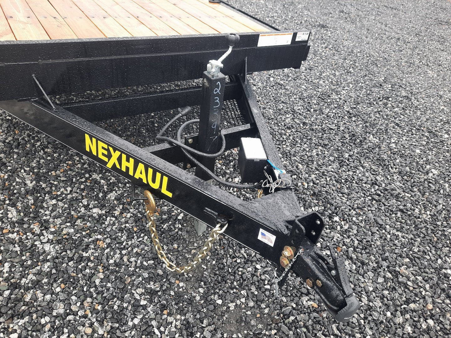 New 2025 NEXHAUL 7X22 Tilt Deck 15K Equipment Trailer