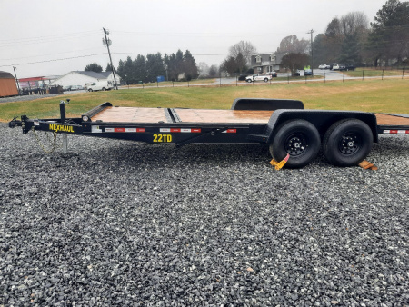 New 2025 NEXHAUL 7X22 Tilt Deck 15K Equipment Trailer