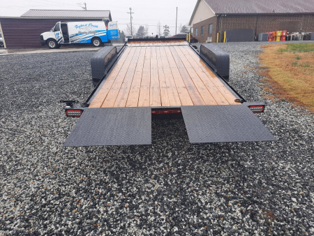 New 2025 NEXHAUL 7X22 Tilt Deck 15K Equipment Trailer