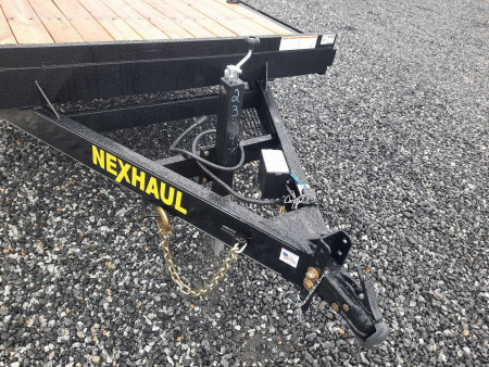 New 2025 NEXHAUL 7X22 Tilt Deck 15K Equipment Trailer