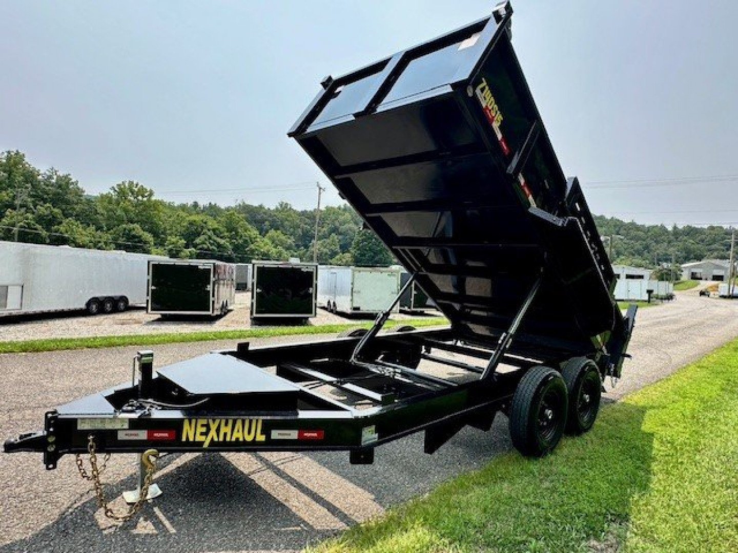 New 2025 NEXHAUL 7X14 Dump Trailer 15K