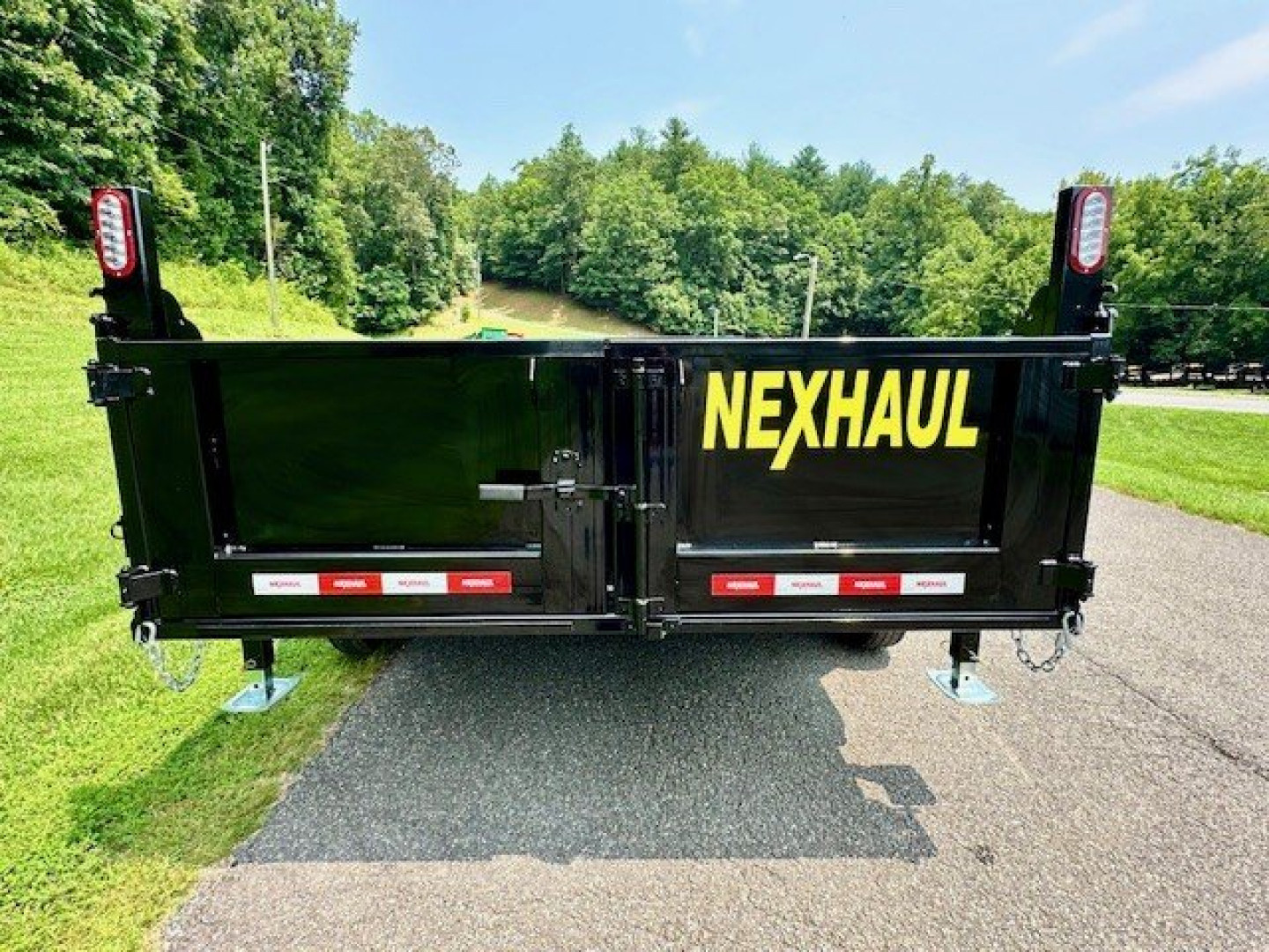 New 2025 NEXHAUL 7X14 Dump Trailer 15K