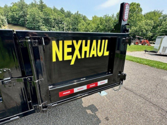 New 2025 NEXHAUL 7X14 Dump Trailer 15K