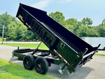 New 2025 NEXHAUL 7X14 Dump Trailer 15K