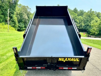 New 2025 NEXHAUL 7X14 Dump Trailer 15K