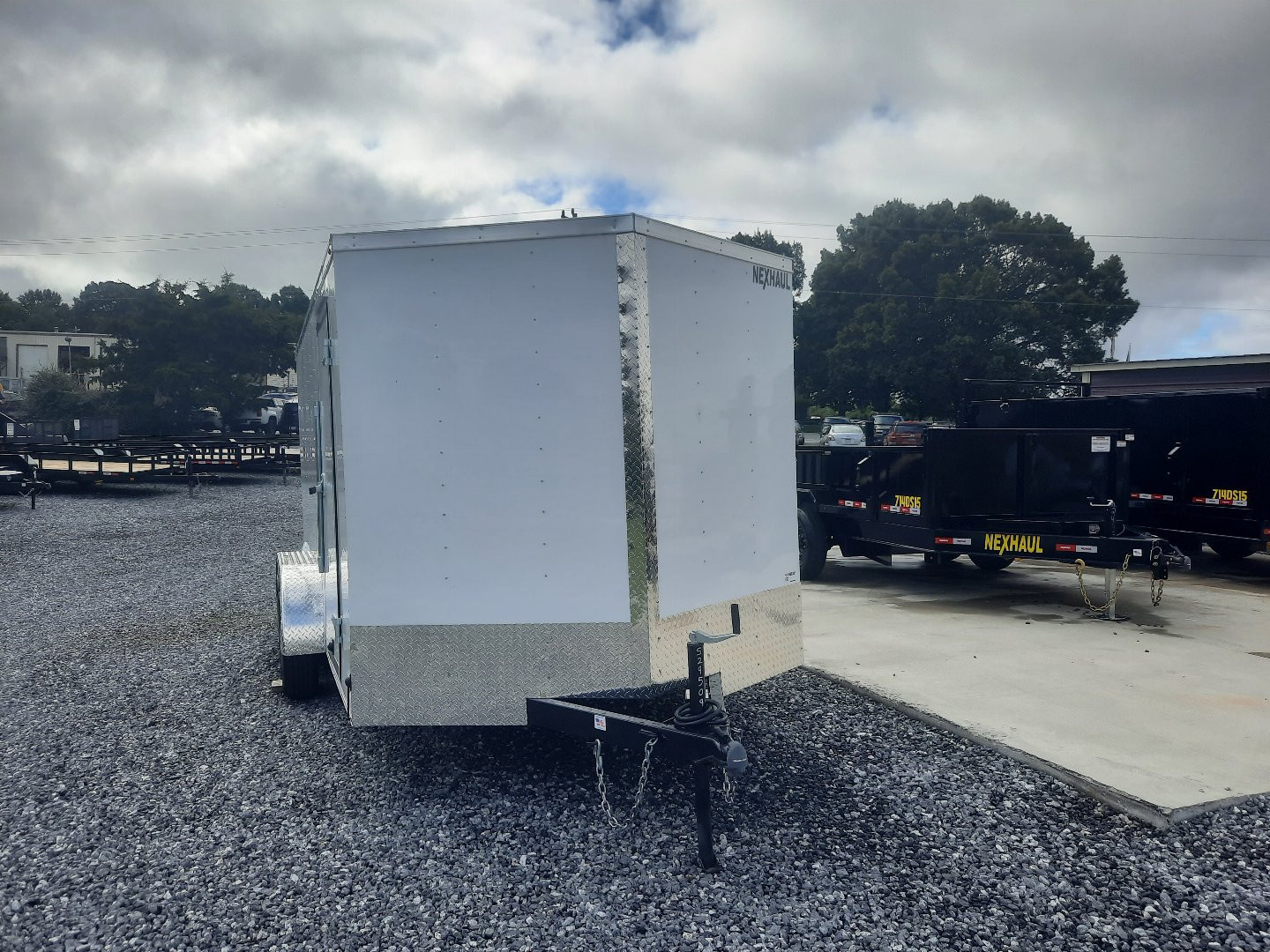 New 2025 NEXHAUL 7X14 Magnum Tandem Axle Enclosed 7K