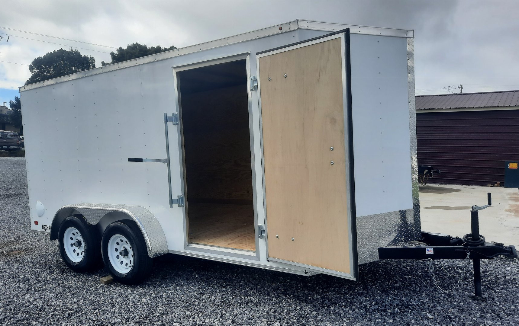 New 2025 NEXHAUL 7X14 Magnum Tandem Axle Enclosed 7K