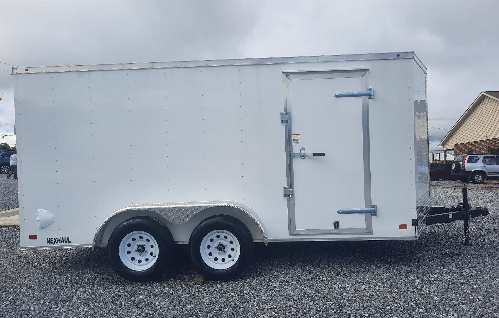 New 2025 NEXHAUL 7X14 Magnum Tandem Axle Enclosed 7K