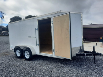 New 2025 NEXHAUL 7X14 Magnum Tandem Axle Enclosed 7K