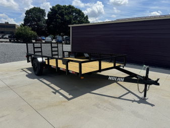 New NOLAN 7X14 Utility Trailer 3K