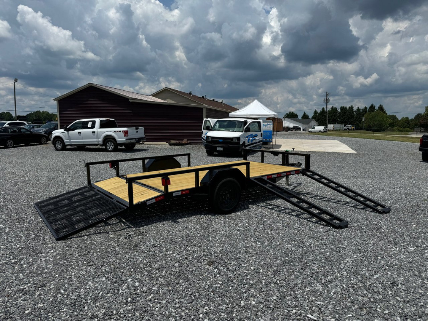New NOLAN 7X14 ATV Style Utility Trailer 3K