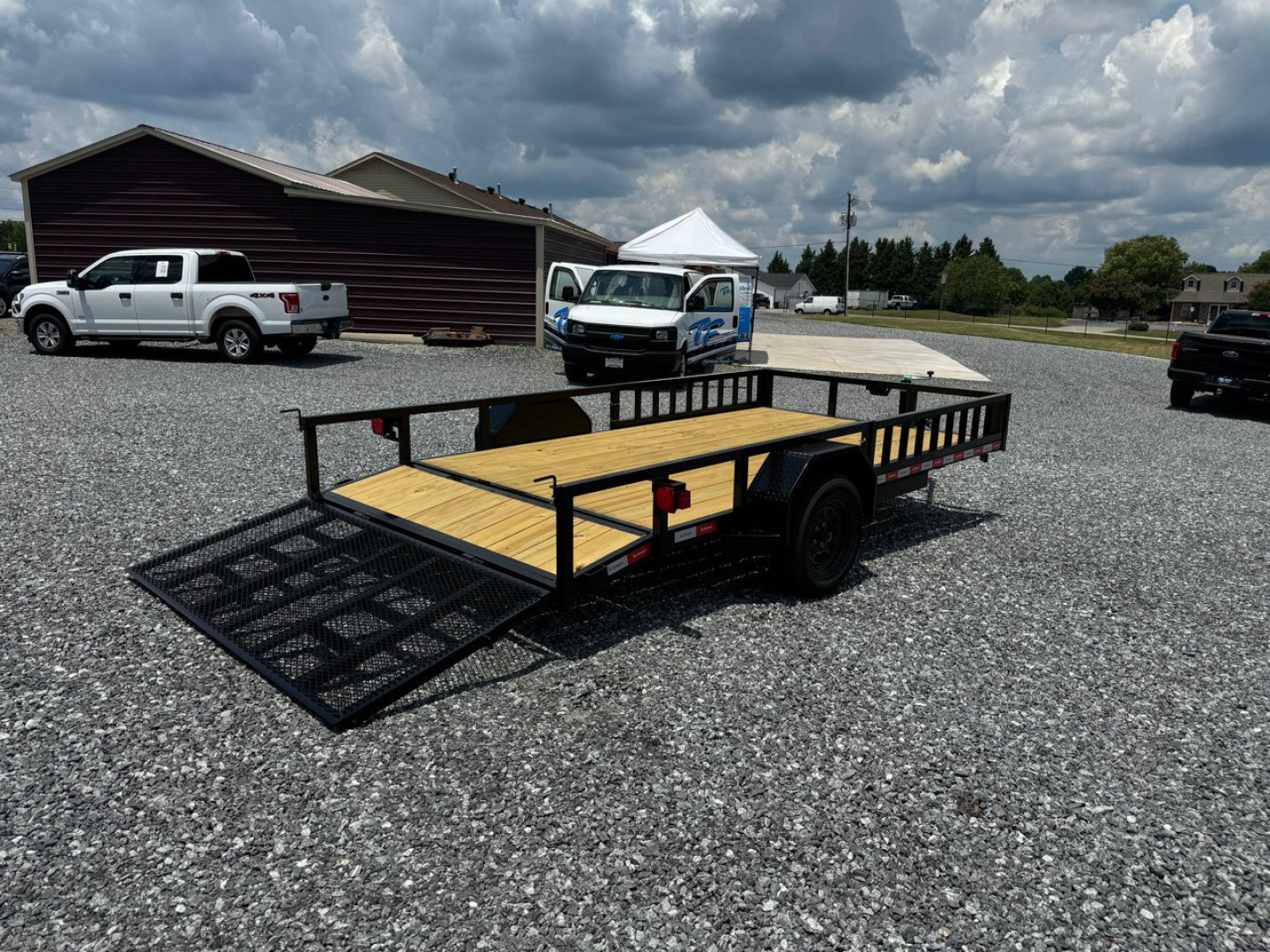 New NOLAN 7X14 ATV Style Utility Trailer 3K