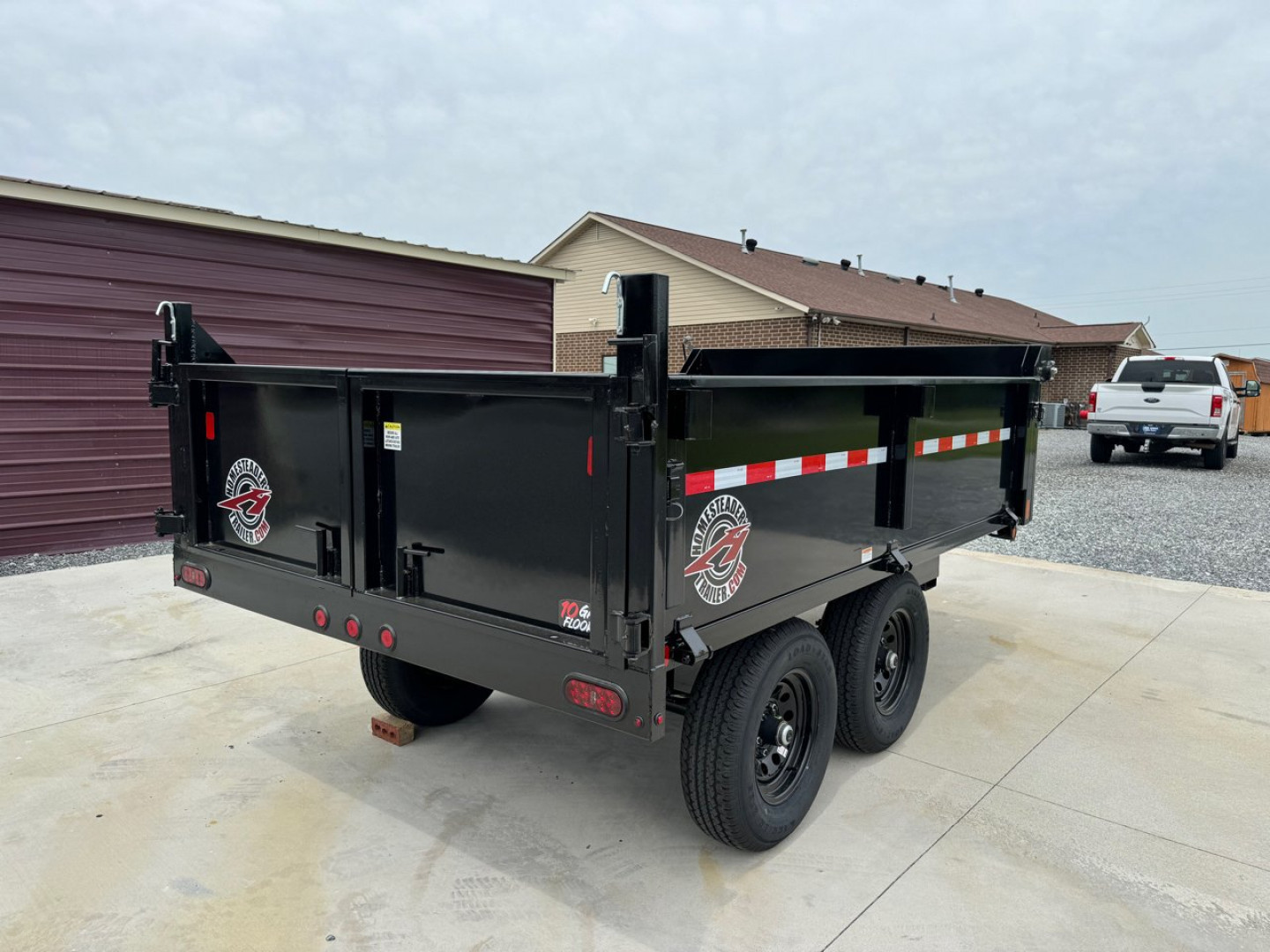 New 2025 HOMESTEADER 6X10 Dump Trailer 610 MB