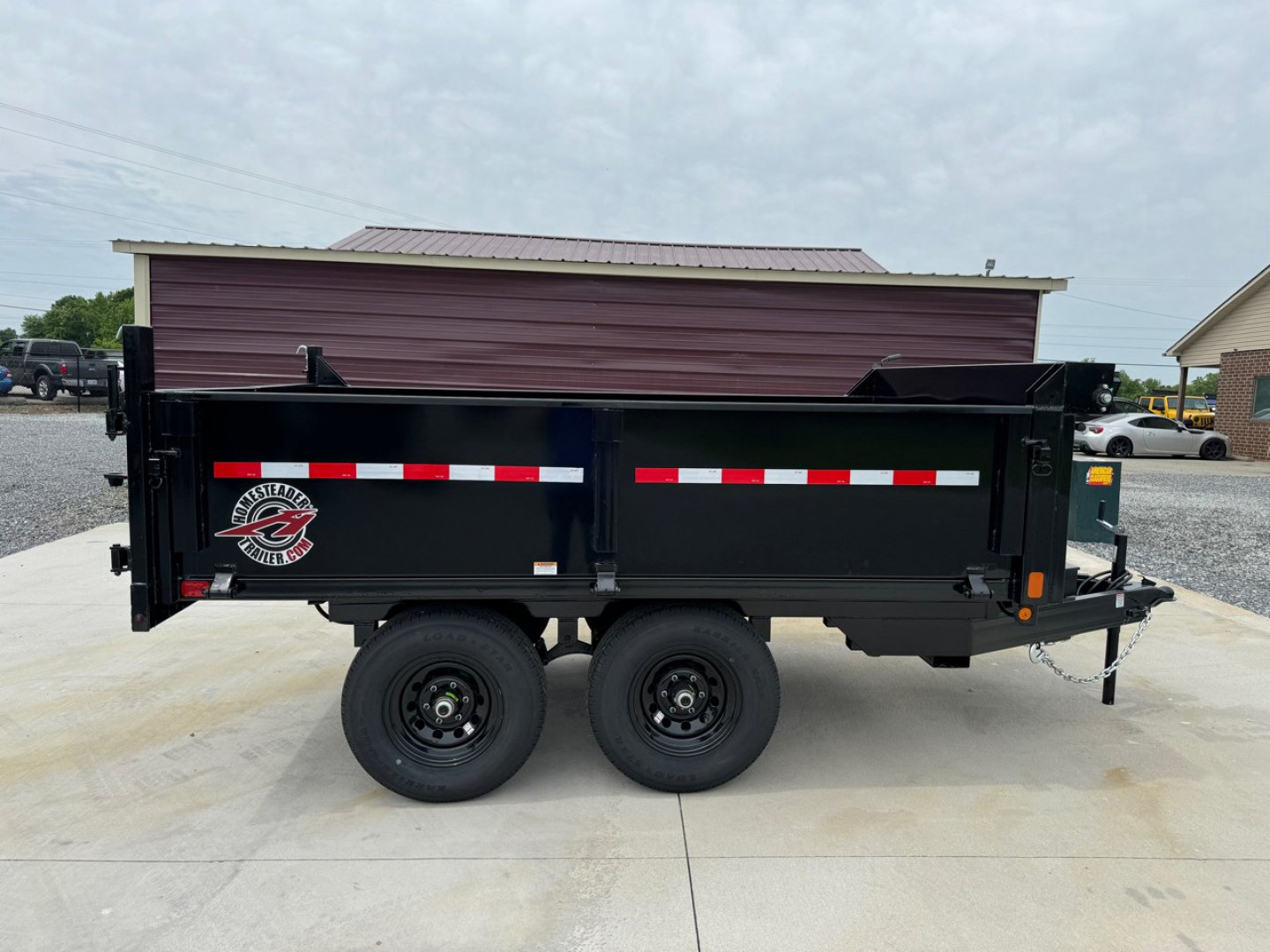New 2025 HOMESTEADER 6X10 Dump Trailer 610 MB