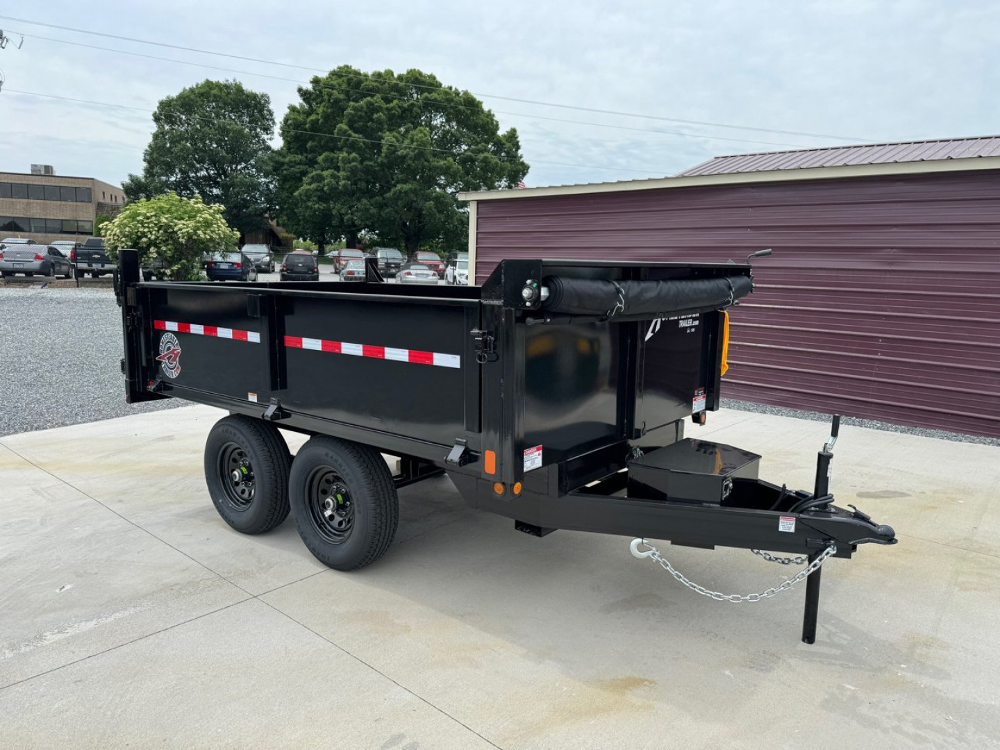 New 2025 HOMESTEADER 6X10 Dump Trailer 610 MB