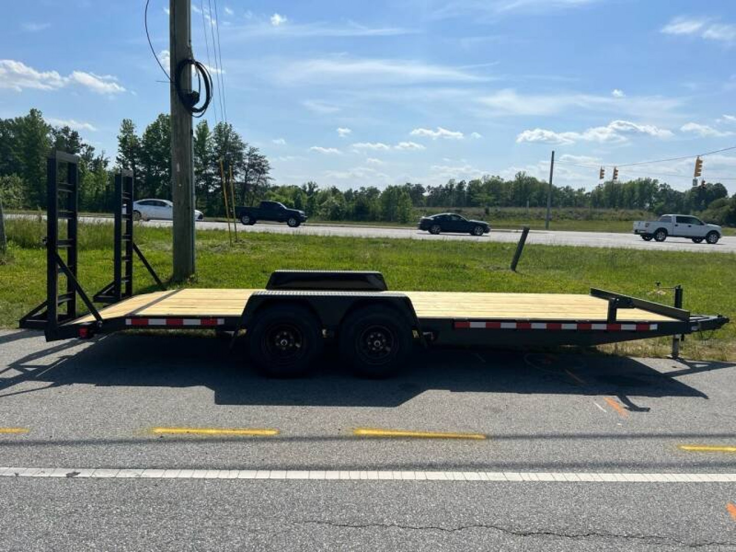 New NOLAN 7X20 Equipment Trailer 10K