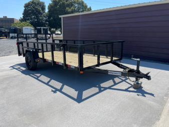 New NOLAN 6X14 Utility Trailer w/2ft Mesh Sides