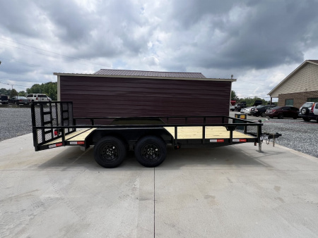 New 2024 Nolan 7X16 Landscape Utility Trailer