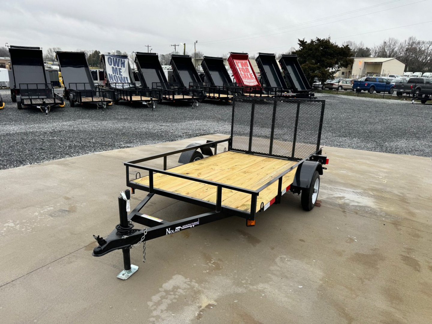 New NOLAN 5X8 Utility Trailer