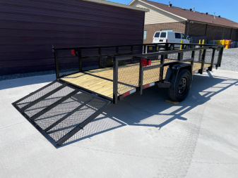 New NOLAN 6X14 Utility Trailer w/2ft Mesh Sides