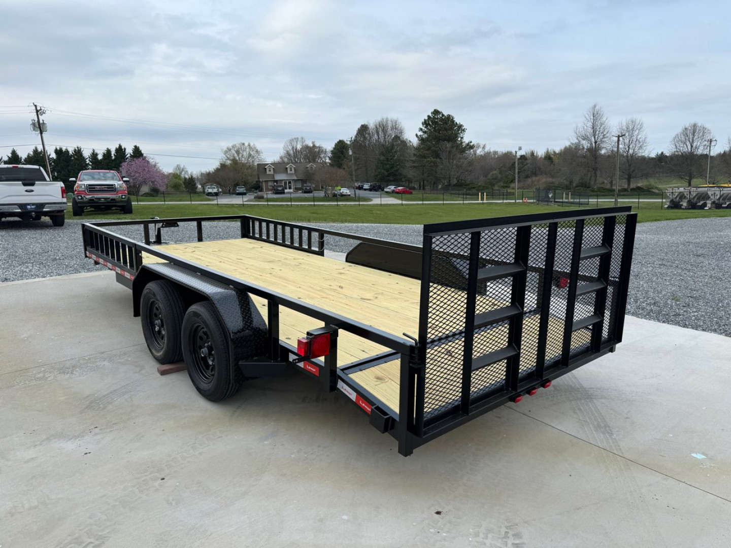 New NOLAN 7X18 ATV Style Tandem Axle Utility Trailer