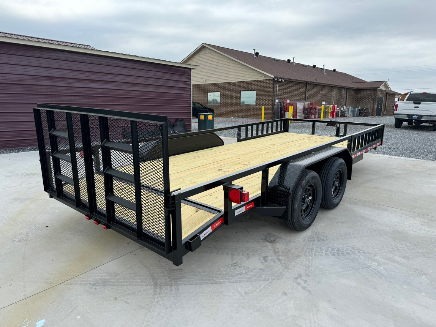 New NOLAN 7X18 ATV Style Tandem Axle Utility Trailer