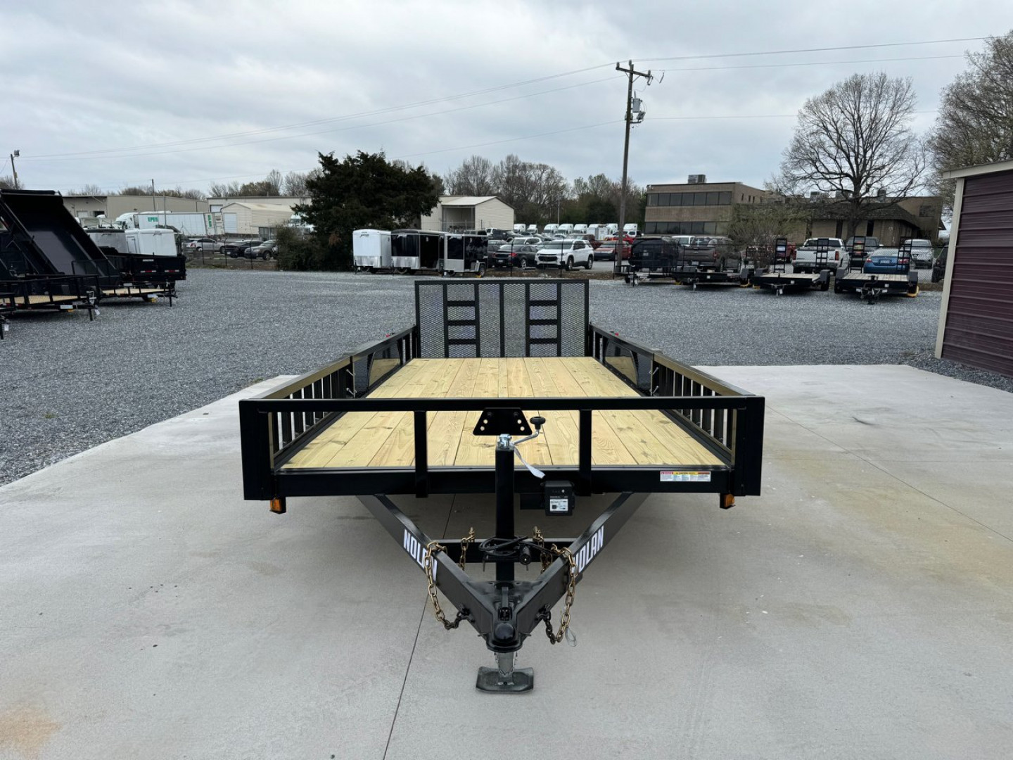 New NOLAN 7X18 ATV Style Tandem Axle Utility Trailer