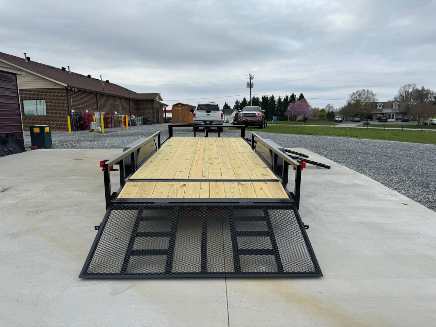 New NOLAN 7X18 ATV Style Tandem Axle Utility Trailer