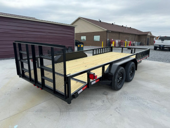 New NOLAN 7X18 ATV Style Tandem Axle Utility Trailer