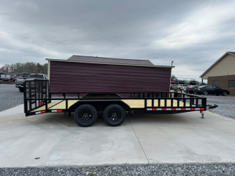 New NOLAN 7X18 ATV Style Tandem Axle Utility Trailer