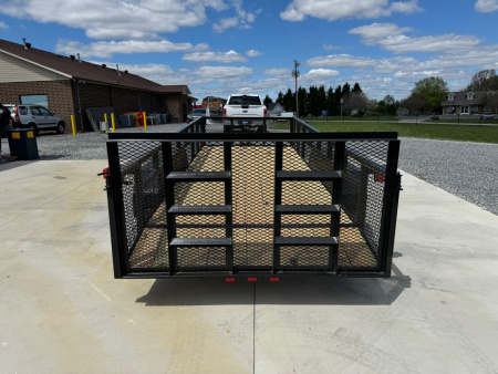 New NOLAN 6X16 Utility Trailer w/2ft Mesh Sides