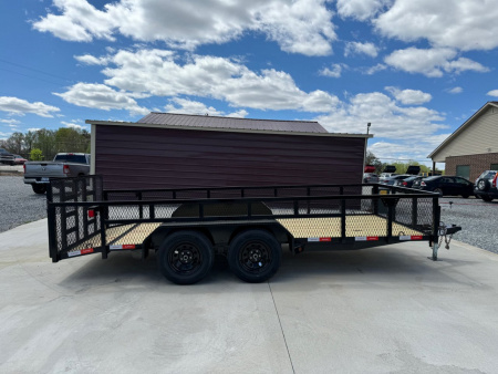 New NOLAN 6X16 Utility Trailer w/2ft Mesh Sides
