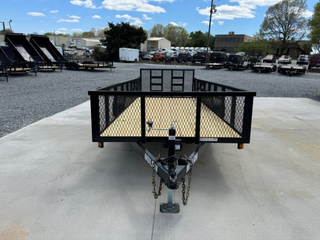 New NOLAN 6X16 Utility Trailer w/2ft Mesh Sides