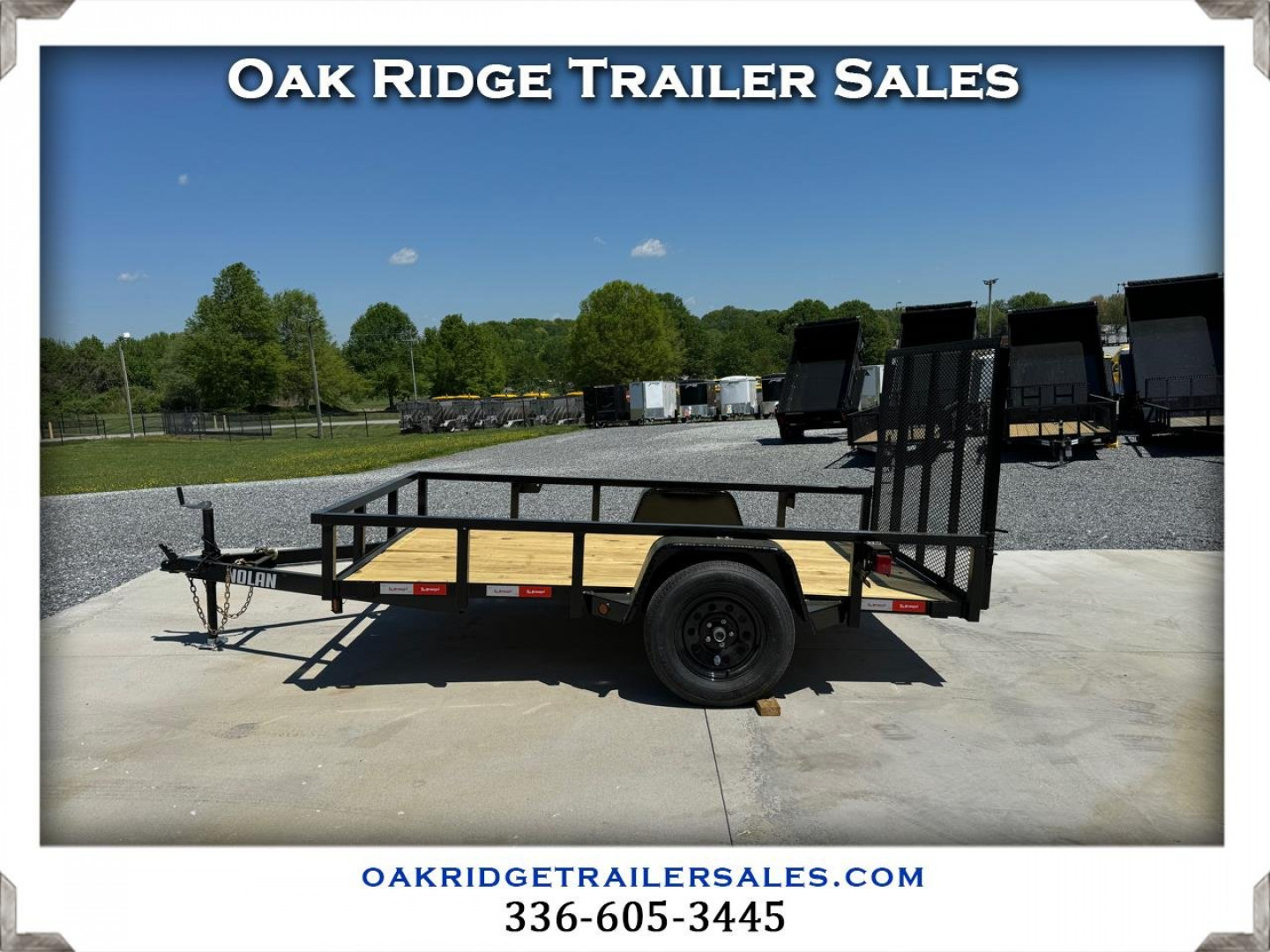 New NOLAN 6X10 Utility Trailer
