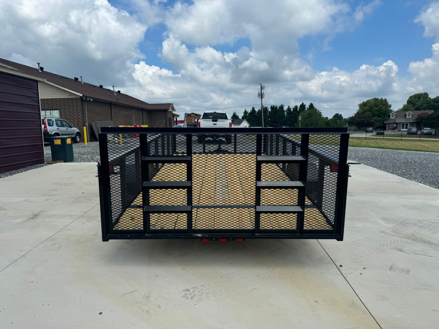 New NOLAN 7X14 Utility Trailer w/2ft Mesh Sides