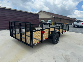 New NOLAN 7X14 Utility Trailer w/2ft Mesh Sides