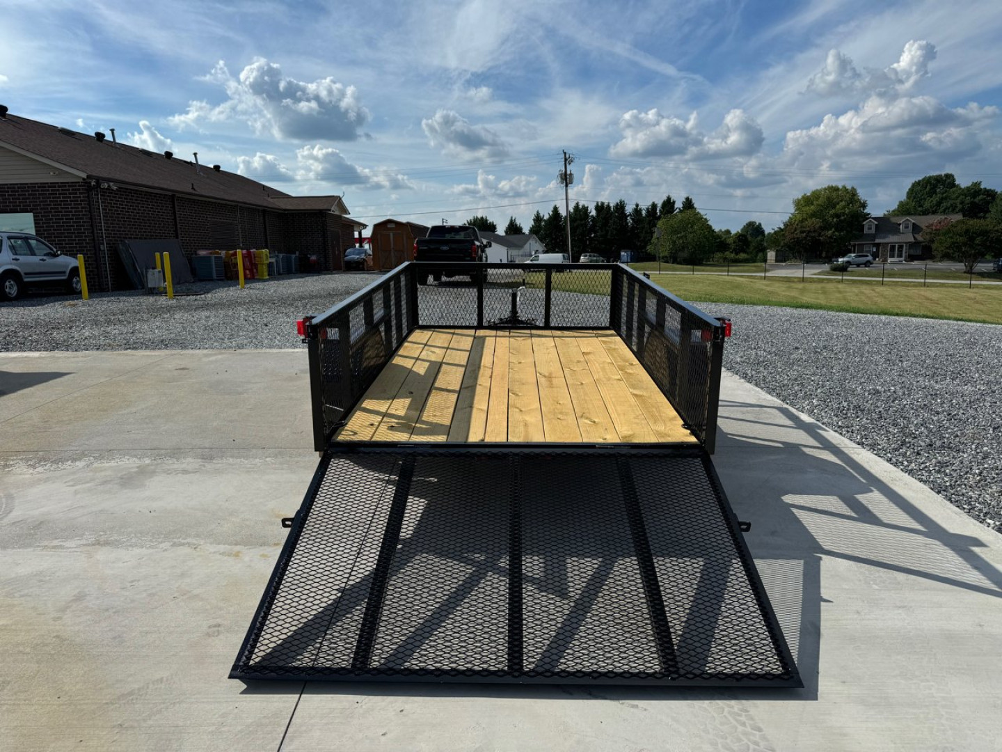 New NOLAN 6X10 Utility Trailer w/2ft Mesh Sides