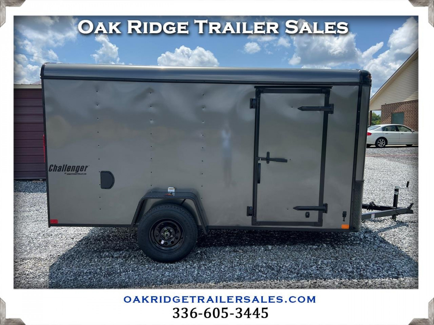 New HOMESTEADER 6X12 Enclosed Trailer 612CS