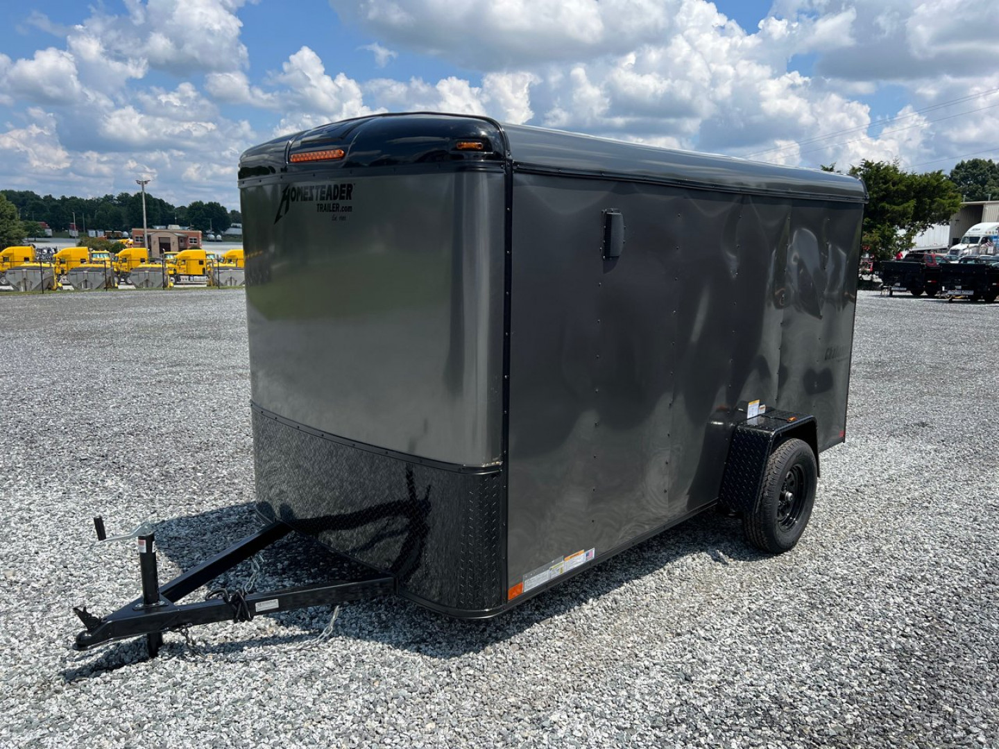 New HOMESTEADER 6X12 Enclosed Trailer 612CS