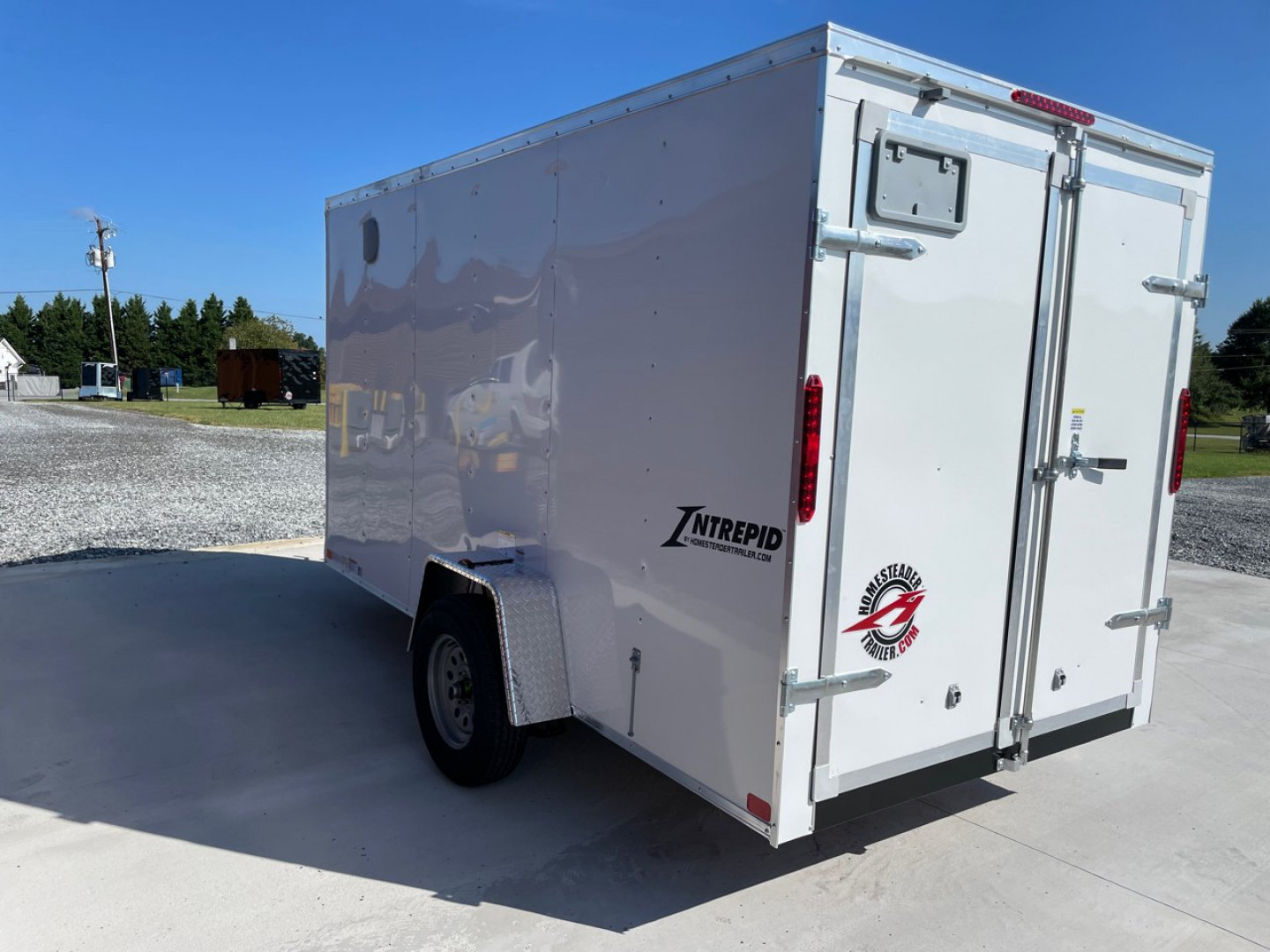 New HOMESTEADER 6X12 Enclosed Trailer 612IS