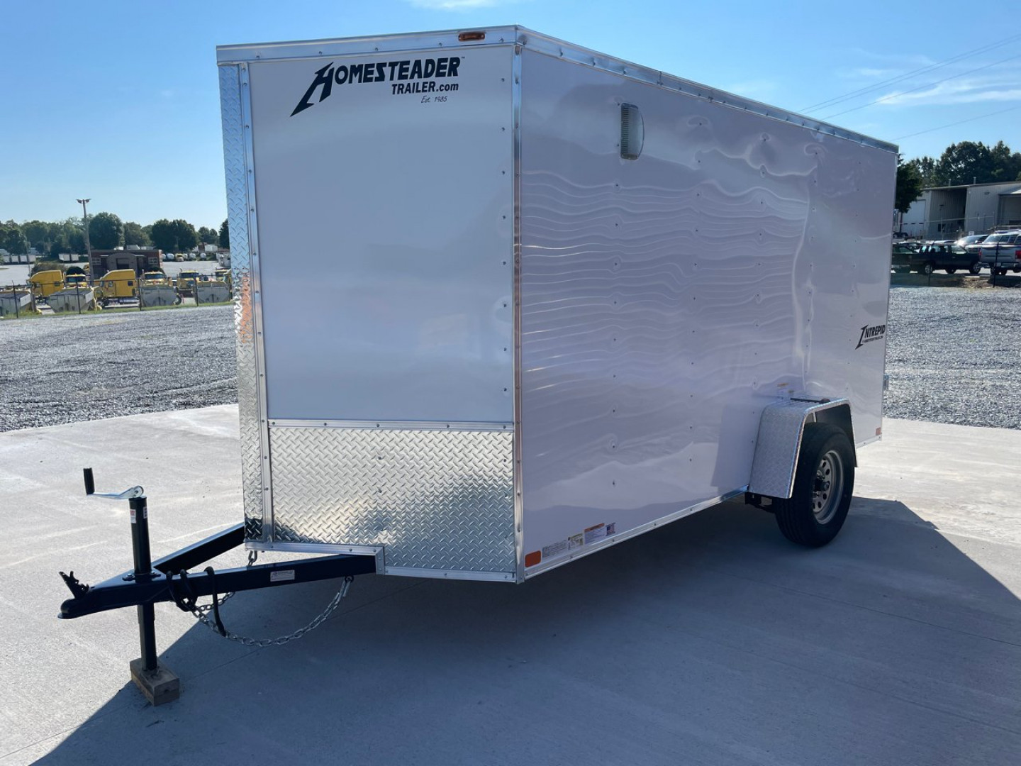 New HOMESTEADER 6X12 Enclosed Trailer 612IS