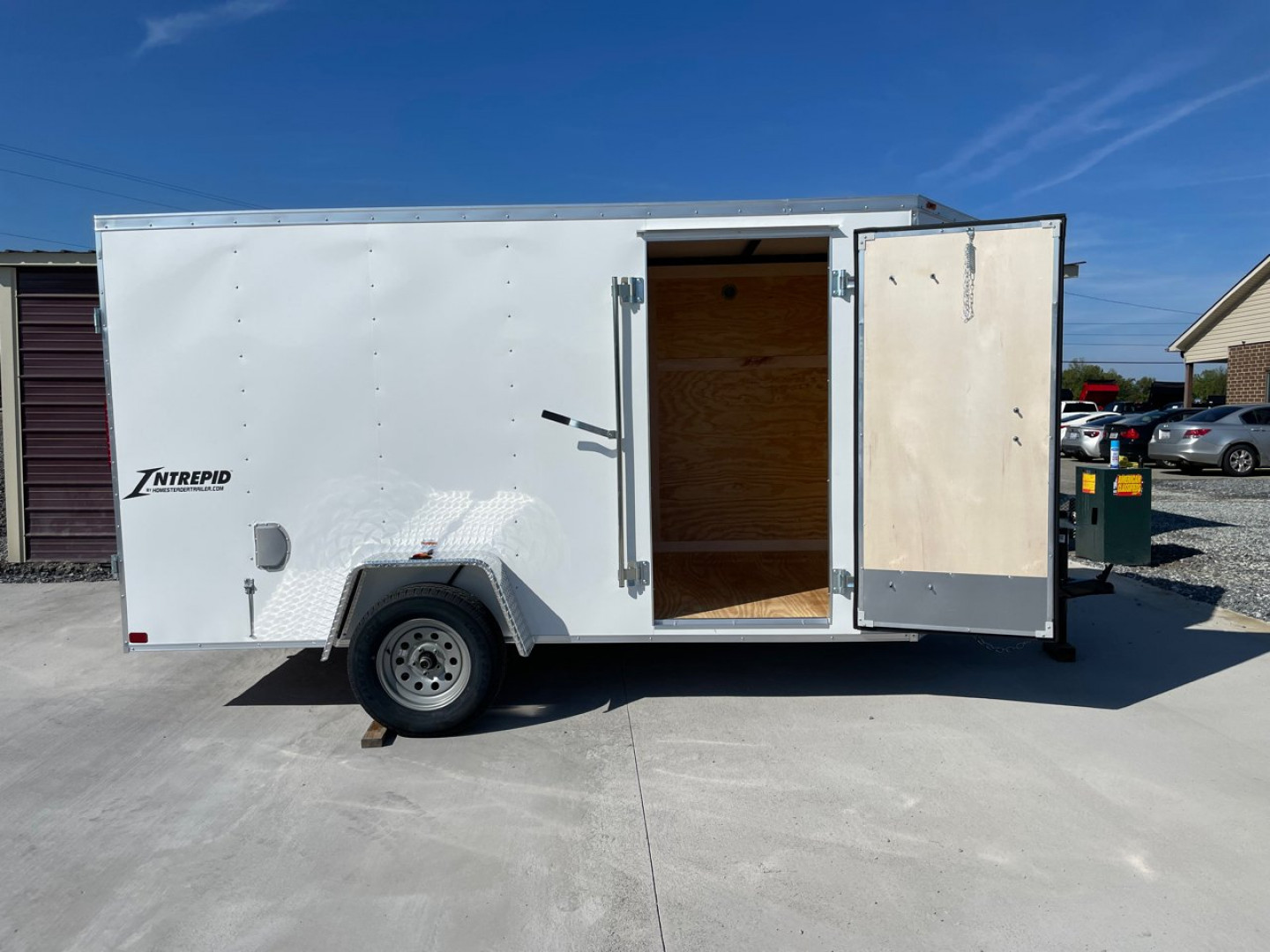 New HOMESTEADER 6X12 Enclosed Trailer 612IS