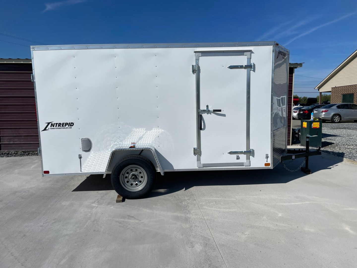 New HOMESTEADER 6X12 Enclosed Trailer 612IS