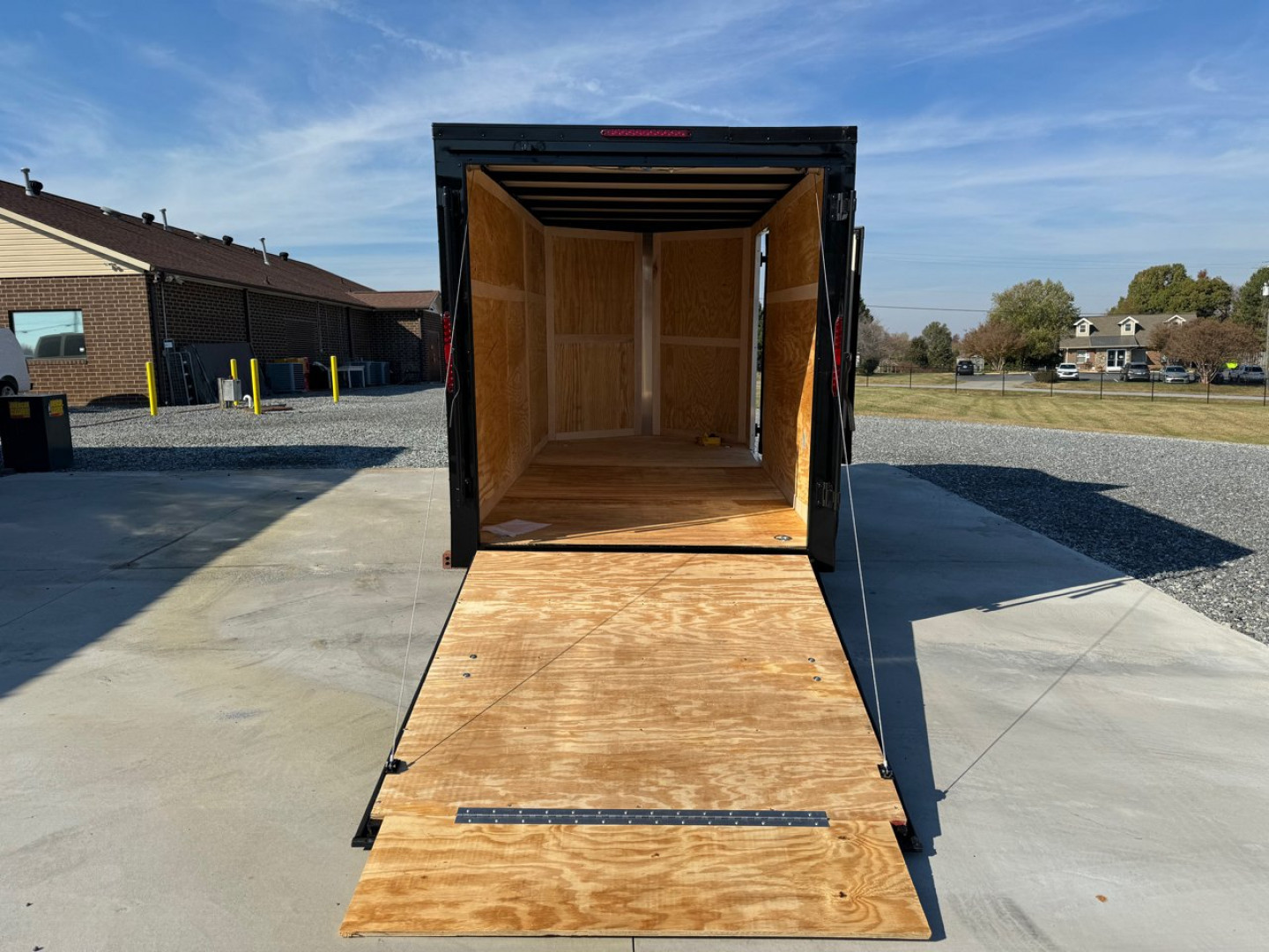 New HOMESTEADER 6X12 Blackout Enclosed Trailer 612IS